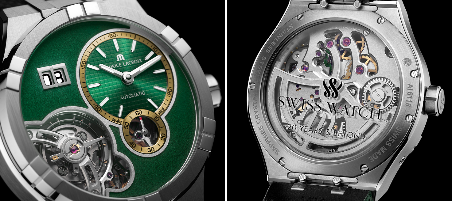 LIMITED EDITION <br>MAURICE LACROIX <br>AIKON MASTER GRAND DATE